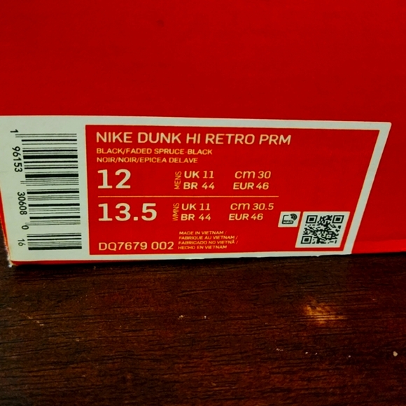 Nike Dunk hi retro PRM - Picture 2 of 5